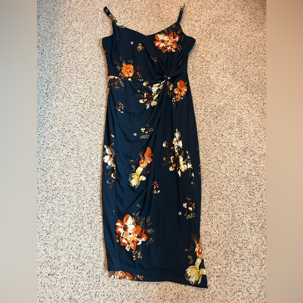 Floral Print Women's Dress